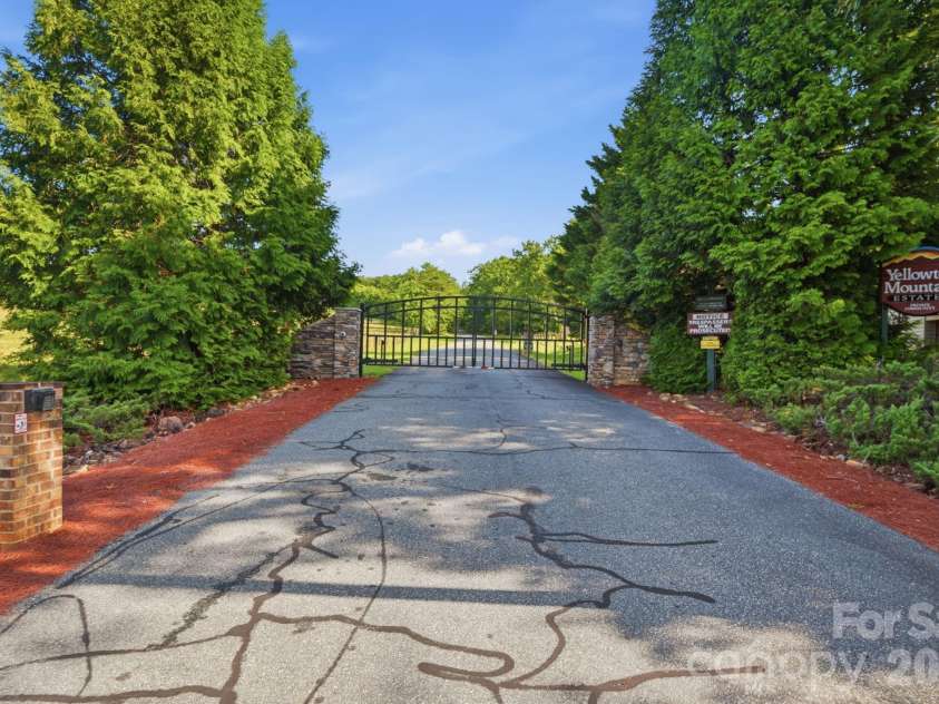 146 Sarinac Drive, Bostic, NC 28018.  MLS# CAR4327091, YatesRealty ID 844. Gated entrance into Yellowtop Mountain Estates