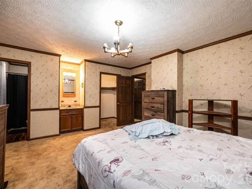7141 Knobs Landing, Connelly Springs, NC 28612.  MLS# CAR4353694, YatesRealty ID 8442. Primary Bedroom 