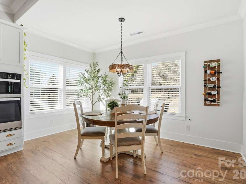 1342 Links Crossing Drive, Monroe, NC 28112.  MLS# CAR4341634, YatesRealty ID 8443. Dining Area off of Kitchen