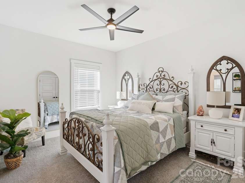 1342 Links Crossing Drive, Monroe, NC 28112.  MLS# CAR4341634, YatesRealty ID 8443. Second Secondary Bedroom