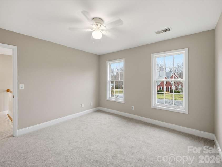 9701 Julliard Drive, Mint Hill, NC 28227.  MLS# CAR4344353, YatesRealty ID 8444. 2nd Bedroom