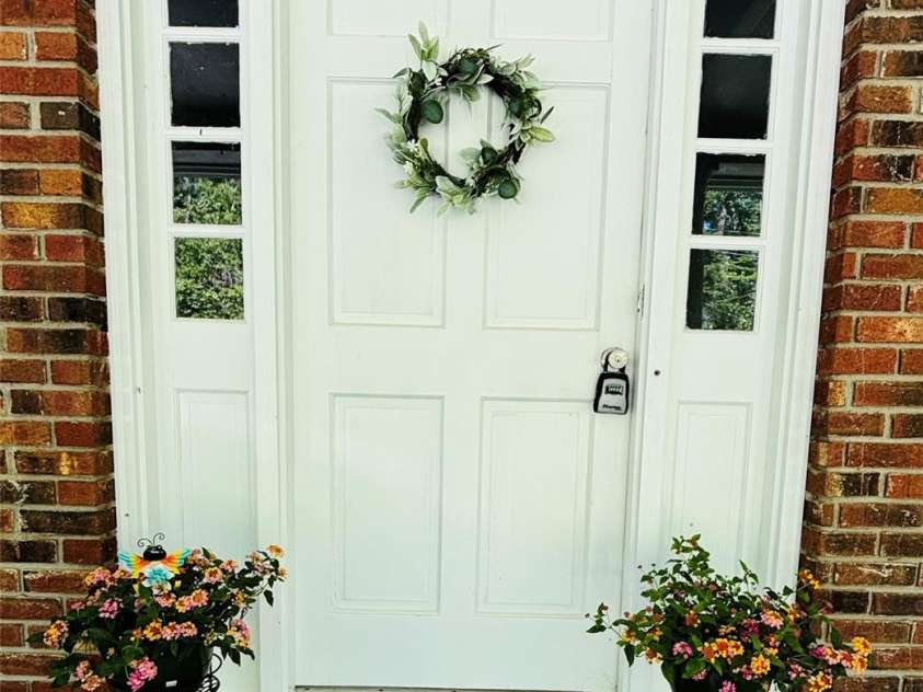 328 Melody Lane, Saluda, NC 28773.  MLS# CAR4282842, YatesRealty ID 8455. Front Door