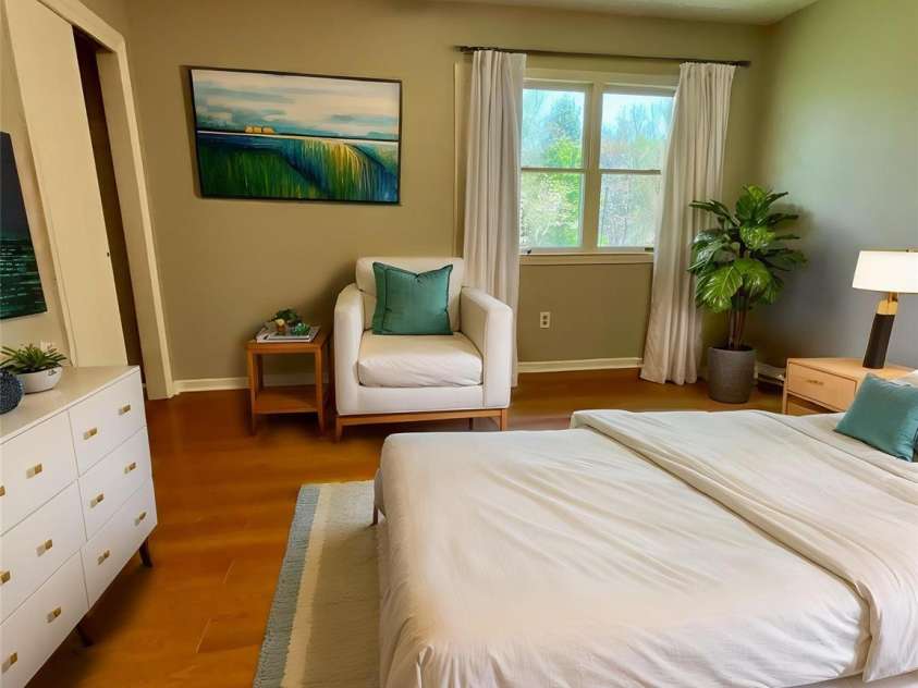 328 Melody Lane, Saluda, NC 28773.  MLS# CAR4282842, YatesRealty ID 8455. Virtually staged as bedroom #1