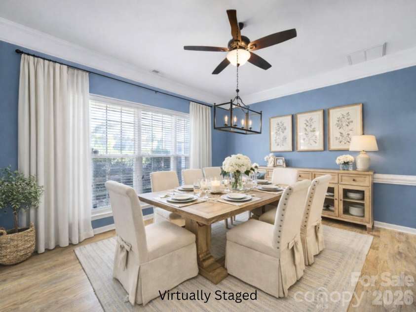 115 Lamplighter Lane, Mooresville, NC 28115.  MLS# CAR4351586, YatesRealty ID 8456. Dining Room