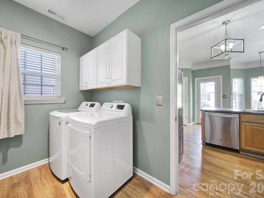 115 Lamplighter Lane, Mooresville, NC 28115.  MLS# CAR4351586, YatesRealty ID 8456. Laundry Room