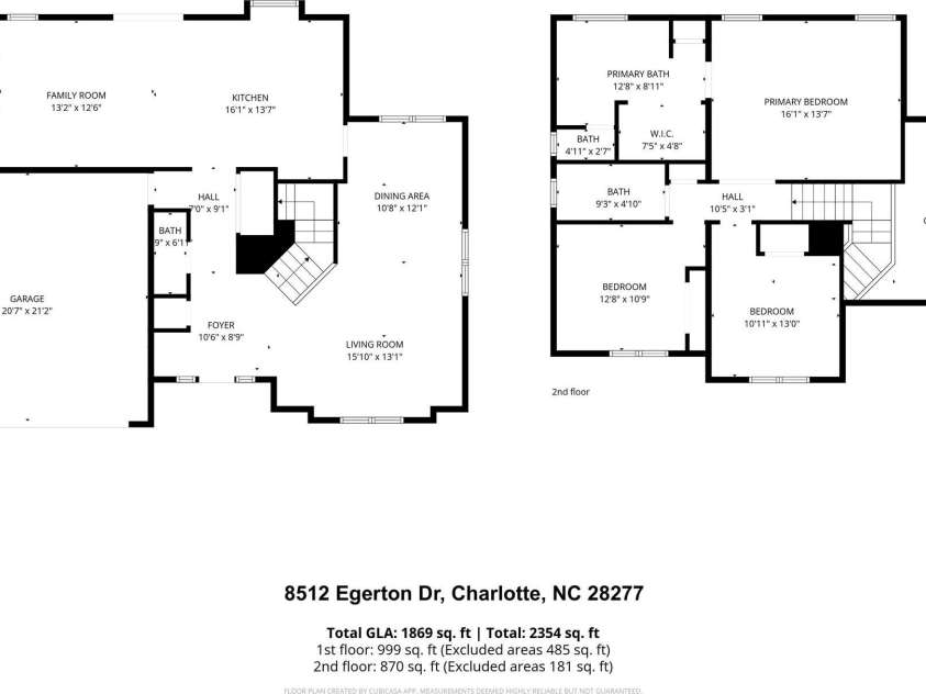 8512 Egerton Drive, Charlotte, NC 28277.  MLS# CAR4360553, YatesRealty ID 8476. 