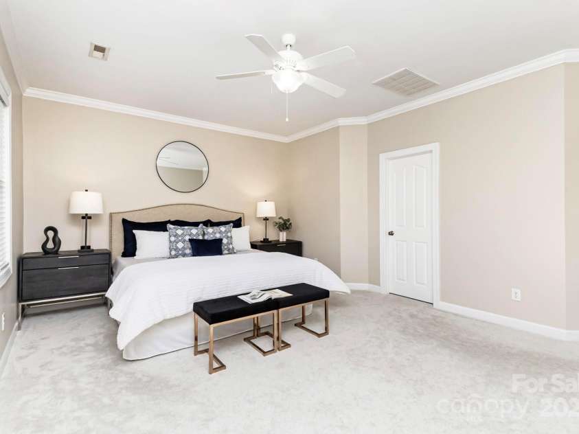 502 Geary Street, Concord, NC 28027.  MLS# CAR4238794, YatesRealty ID 8479. Bedroom 2: Primary Upstairs