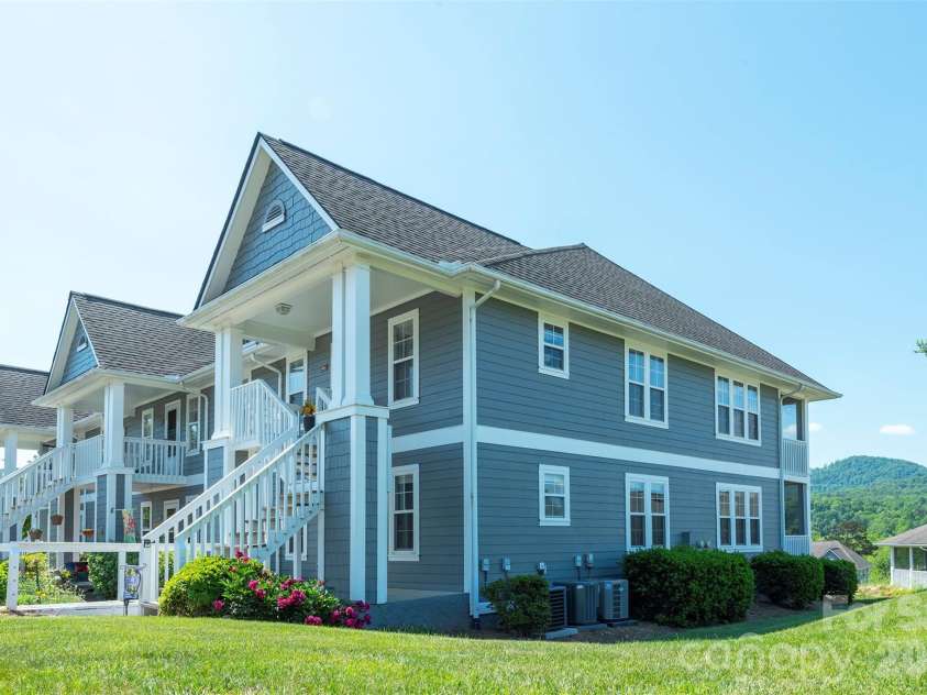 4805 Breakers Lane, Asheville, NC 28806.  MLS# CAR4376162, YatesRealty ID 848. The outside view of your ground floor home.