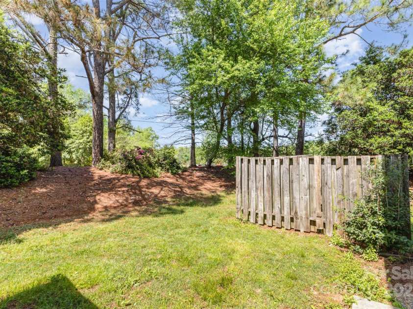 7507 Holly Grove Court, Charlotte, NC 28227.  MLS# CAR4246901, YatesRealty ID 8480. Backyard