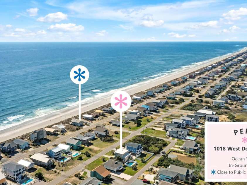 1018 Dolphin Drive, Oak Island, NC 28465.  MLS# CAR4355087, YatesRealty ID 8487. 