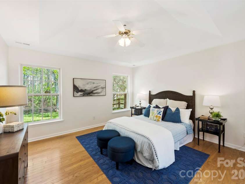 1415 Deer Forest Drive, Indian Land, SC 29707.  MLS# CAR4364452, YatesRealty ID 8488. Main floor primary bedroom