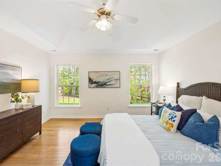 1415 Deer Forest Drive, Indian Land, SC 29707.  MLS# CAR4364452, YatesRealty ID 8488. Main floor primary bedroom