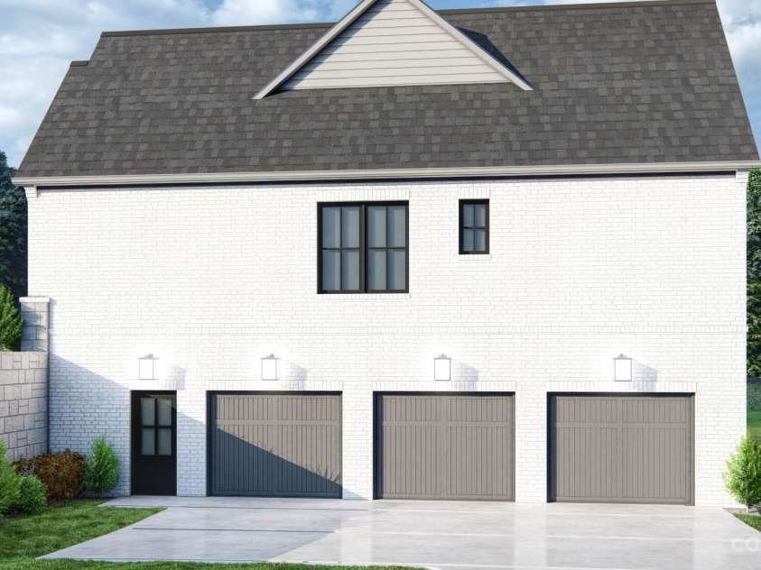 1518 Billy Howey Road, Waxhaw, NC 28173.  MLS# CAR4075086, YatesRealty ID 849. Right side Elevation