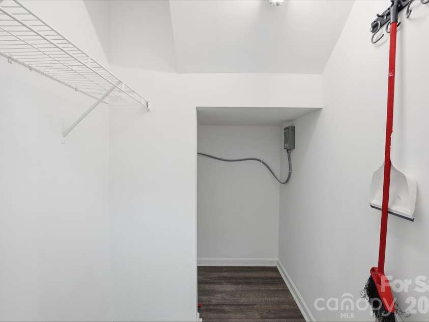 2095 Shady Pond Drive, Clover, SC 29710.  MLS# CAR4363170, YatesRealty ID 8492. Extra storage space under the stairs