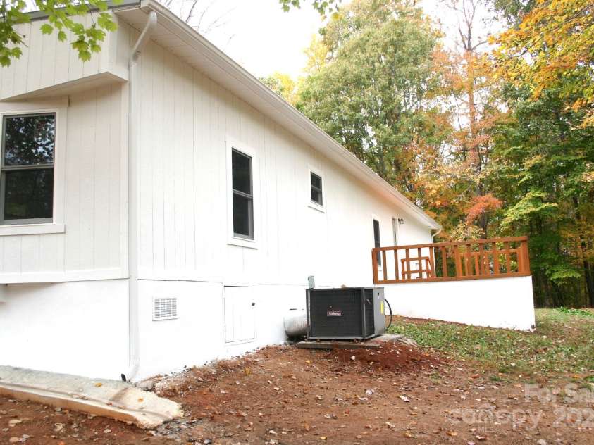2869 9th Avenue, Hickory, NC 28602.  MLS# CAR4196681, YatesRealty ID 8494. Back view with HVAC