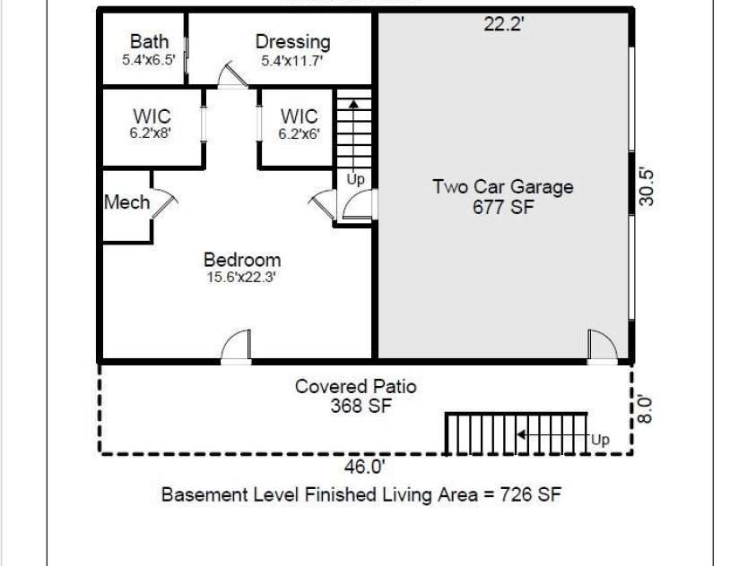 271 Breton Ridge Road, Leicester, NC 28748.  MLS# CAR4284121, YatesRealty ID 8497. Lower Level - walk out