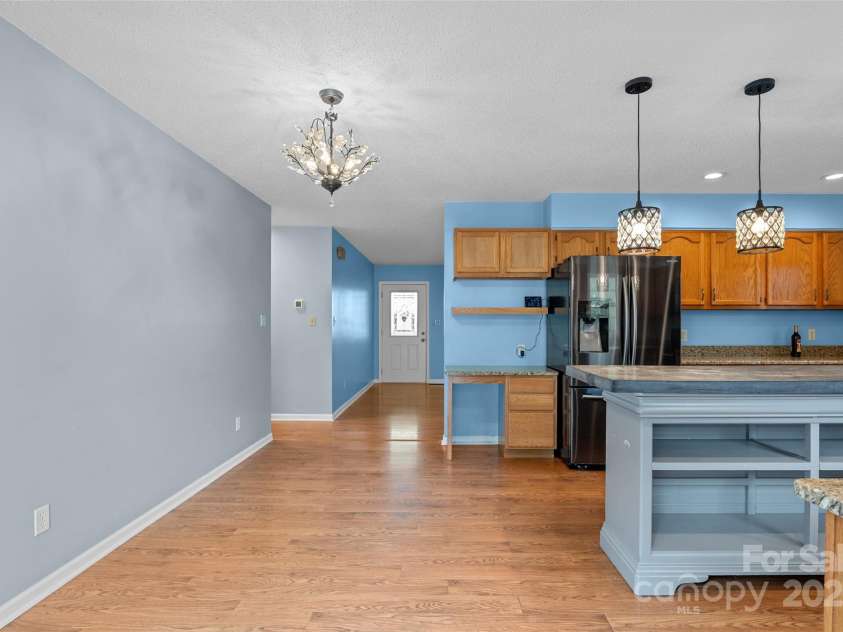 271 Breton Ridge Road, Leicester, NC 28748.  MLS# CAR4284121, YatesRealty ID 8497. Main Level Kitchen