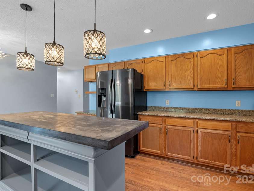 271 Breton Ridge Road, Leicester, NC 28748.  MLS# CAR4284121, YatesRealty ID 8497. Main Level Kitchen