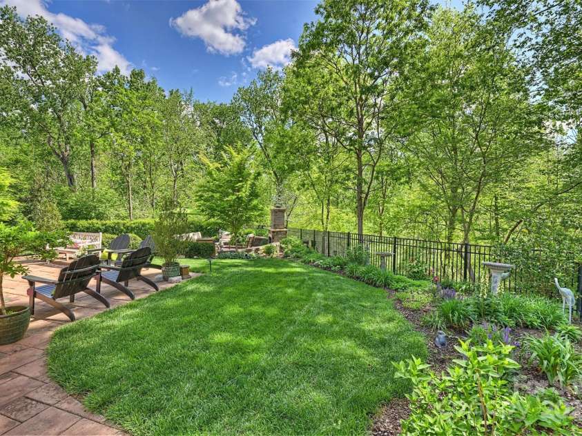 727 Bluff Loop Road, Rock Hill, SC 29730.  MLS# CAR4244133, YatesRealty ID 8499. Back yard
