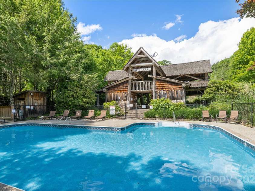 205 Chestnut Village, Mars Hill, NC 28754.  MLS# CAR4273023, YatesRealty ID 85. Heated Pool at Village Club