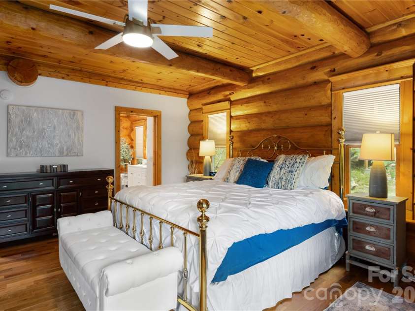 205 Chestnut Village, Mars Hill, NC 28754.  MLS# CAR4273023, YatesRealty ID 85. Primiary bedroom on main level 