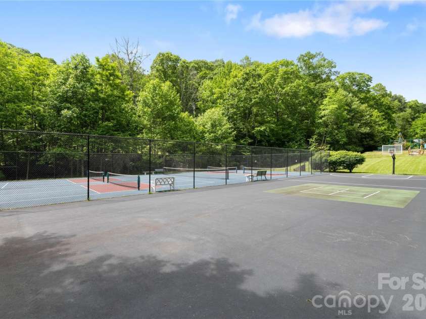 205 Chestnut Village, Mars Hill, NC 28754.  MLS# CAR4273023, YatesRealty ID 85. Tennis court at Village Vlub