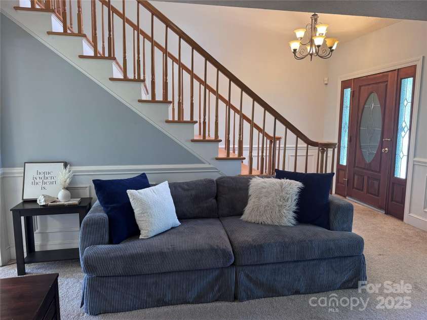 331 Polk Ford Road, Stanfield, NC 28163.  MLS# CAR4174696, YatesRealty ID 850. Living room
