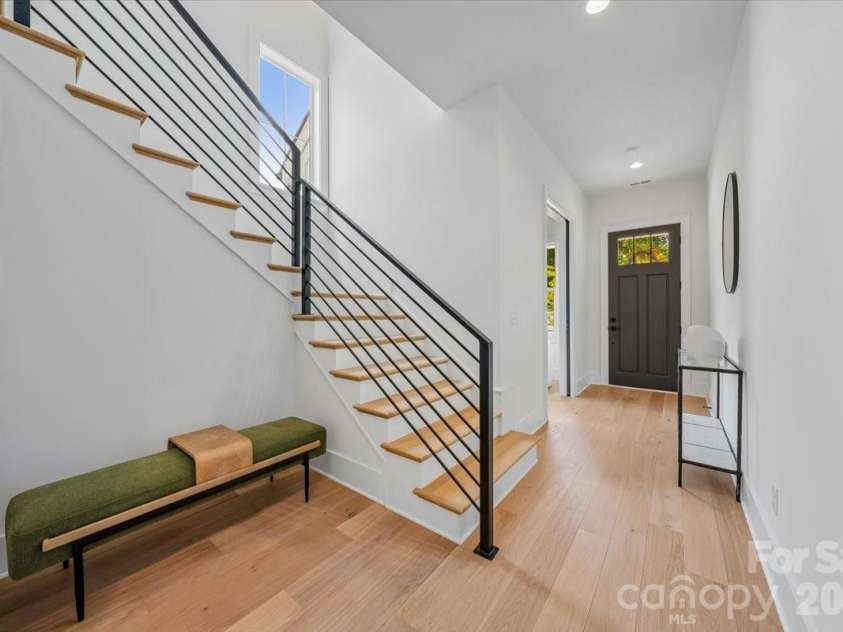 2033 South Street, Charlotte, NC 28208.  MLS# CAR4408200, YatesRealty ID 8501. Staircase