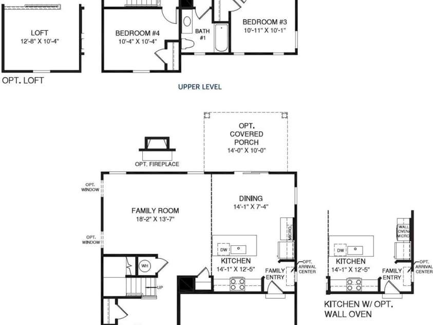 2063 Fernway Drive, Charlotte, NC 28216.  MLS# CAR4352688, YatesRealty ID 8505. Allegheny floor plan