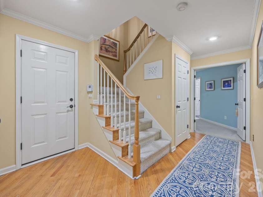 15728 Delancey Lane, Huntersville, NC 28078.  MLS# CAR4354109, YatesRealty ID 8507. Bonus Room Stair/Hall