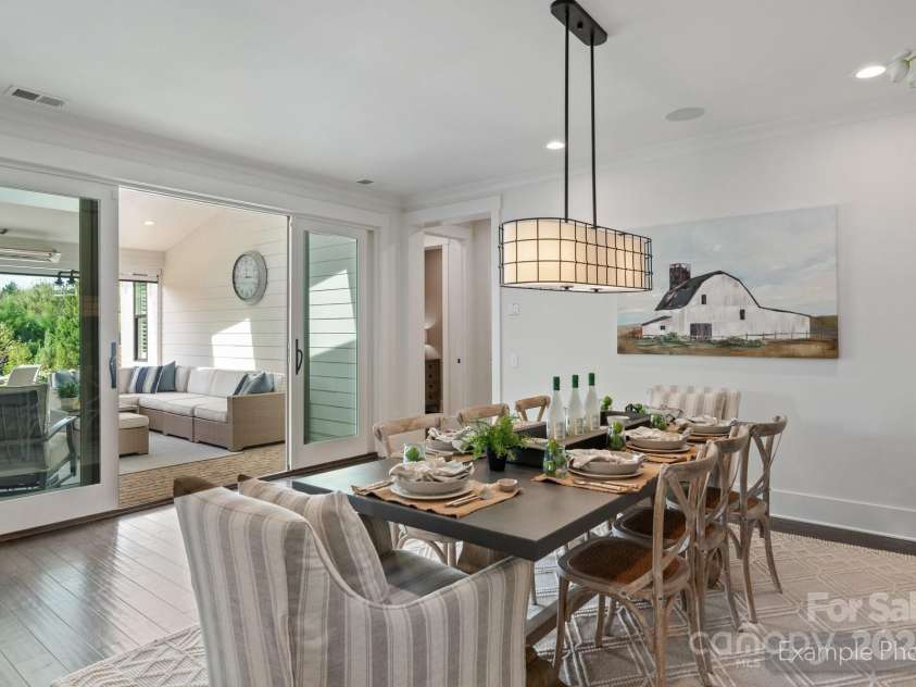 2008 Stratford Avenue, Charlotte, NC 28205.  MLS# CAR4185772, YatesRealty ID 851. Dining Area seats 8 or more!