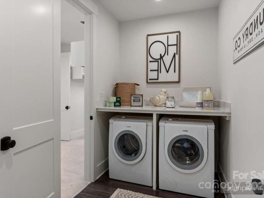 2008 Stratford Avenue, Charlotte, NC 28205.  MLS# CAR4185772, YatesRealty ID 851. Laundry Room