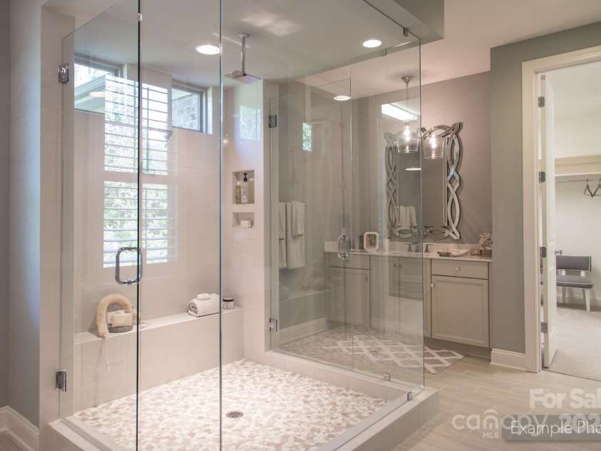 2008 Stratford Avenue, Charlotte, NC 28205.  MLS# CAR4185772, YatesRealty ID 851. Luxurious Jewel Box shower