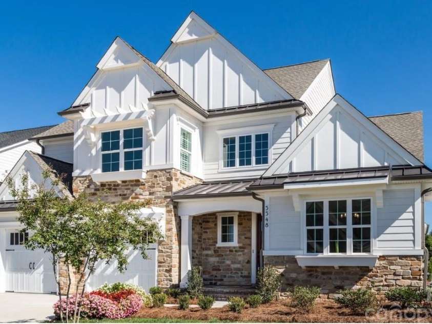 2008 Stratford Avenue, Charlotte, NC 28205.  MLS# CAR4185772, YatesRealty ID 851. Proposed Monterey Craftsman exterior