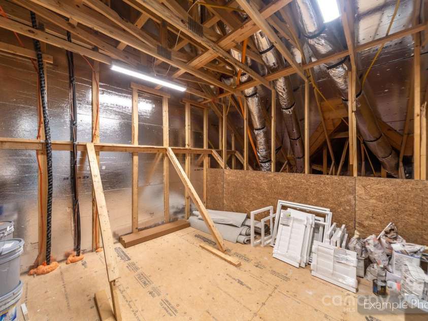 2008 Stratford Avenue, Charlotte, NC 28205.  MLS# CAR4185772, YatesRealty ID 851. Unfinished storage
