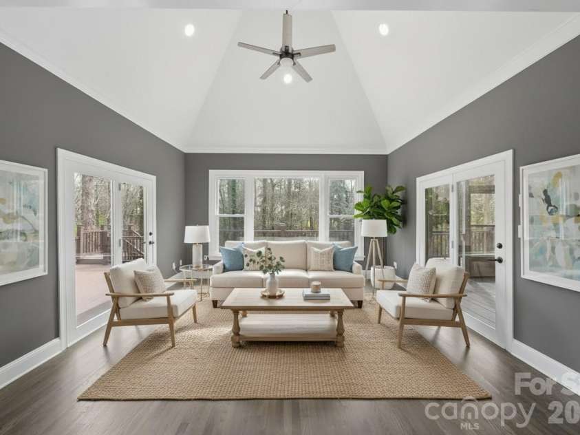 3916 2nd Street Drive, Hickory, NC 28601.  MLS# CAR4361163, YatesRealty ID 8511. Virtually Staged