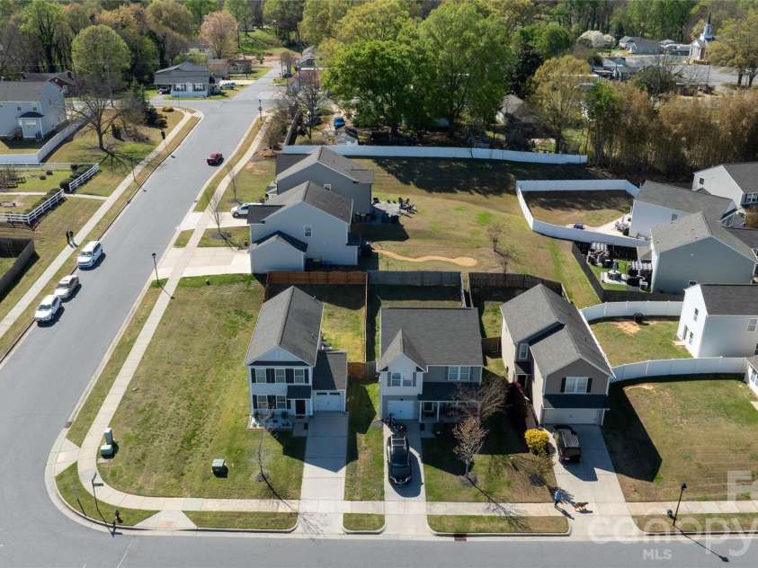 905 Alta Way, Kannapolis, NC 28081.  MLS# CAR4360653, YatesRealty ID 8515. Aerial view of home.