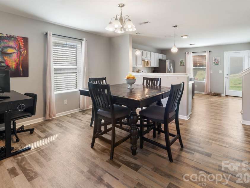 905 Alta Way, Kannapolis, NC 28081.  MLS# CAR4360653, YatesRealty ID 8515. Dining area with separation from kitchen