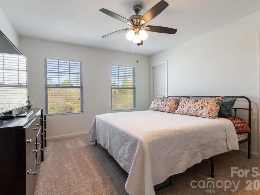 905 Alta Way, Kannapolis, NC 28081.  MLS# CAR4360653, YatesRealty ID 8515. Primary bedroom roomy enough for a king sized bed.