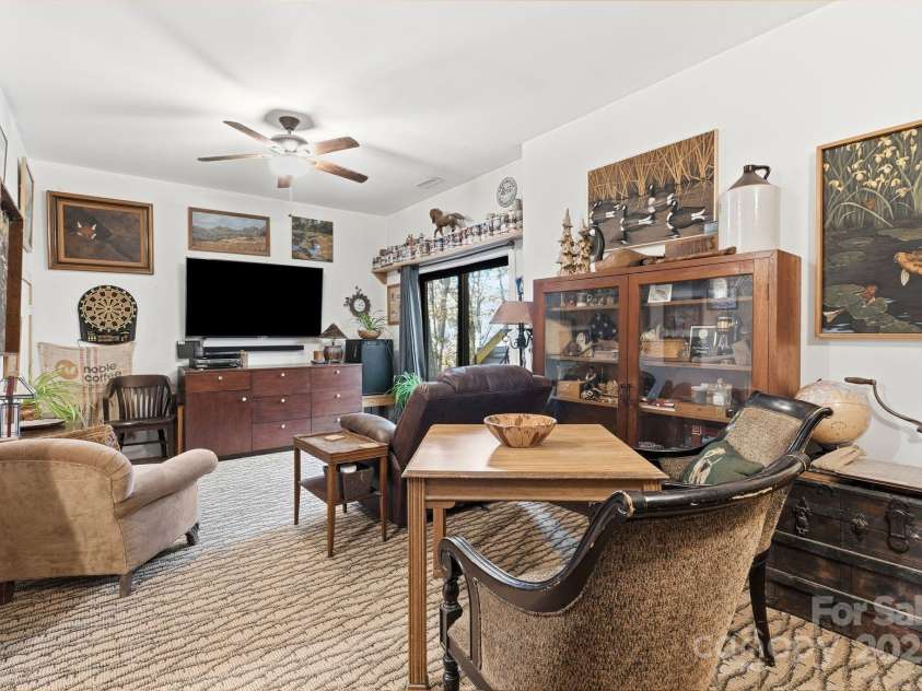 123 Holly Hill Farm Road, Mars Hill, NC 28754.  MLS# CAR4321116, YatesRealty ID 852. Another View of Downstairs Living Area