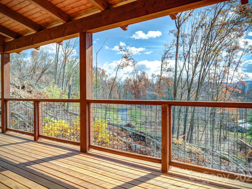 37 Tioga Trail, Banner Elk, NC 28604.  MLS# CAR4215738, YatesRealty ID 852. View of Back Yard