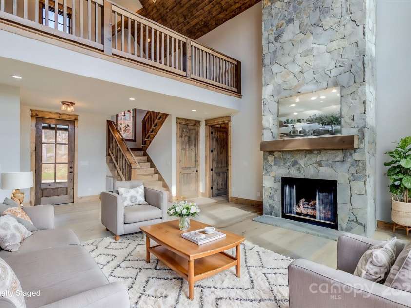 37 Tioga Trail, Banner Elk, NC 28604.  MLS# CAR4215738, YatesRealty ID 852. Virtually staged