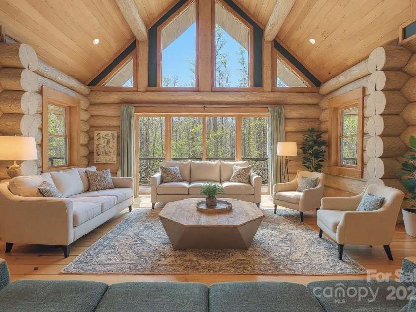 32 Indian Knob Road, Asheville, NC 28803.  MLS# CAR4246134, YatesRealty ID 8521. Virtually Staged