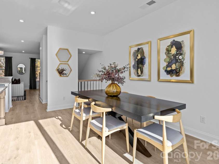 3025 Rozzelles Ferry Road, Charlotte, NC 28208.  MLS# CAR4340819, YatesRealty ID 8528. Dining-Representation picture not actual home