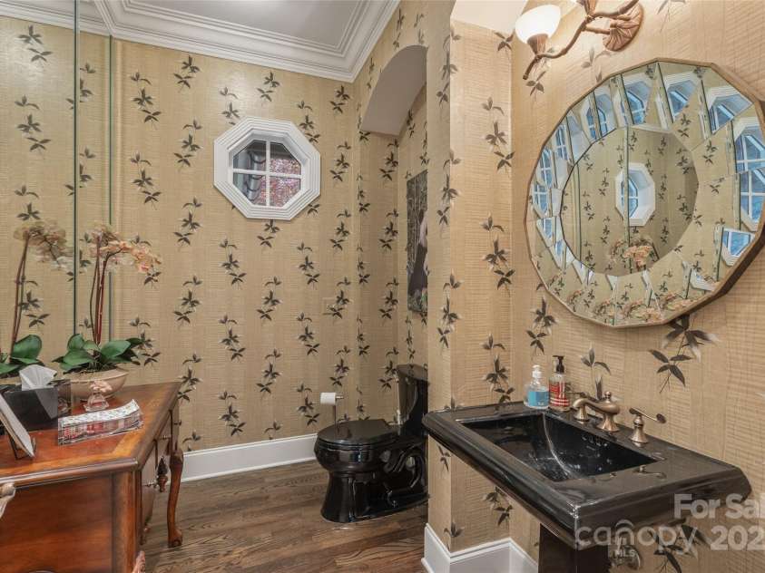 250 Big Bear Road, Highlands, NC 28741.  MLS# CAR4313436, YatesRealty ID 8529. Powder Room