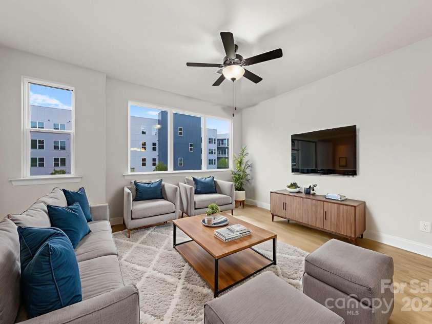 2426 Arty Avenue, Charlotte, NC 28208.  MLS# CAR4284612, YatesRealty ID 8534. Virtually staged