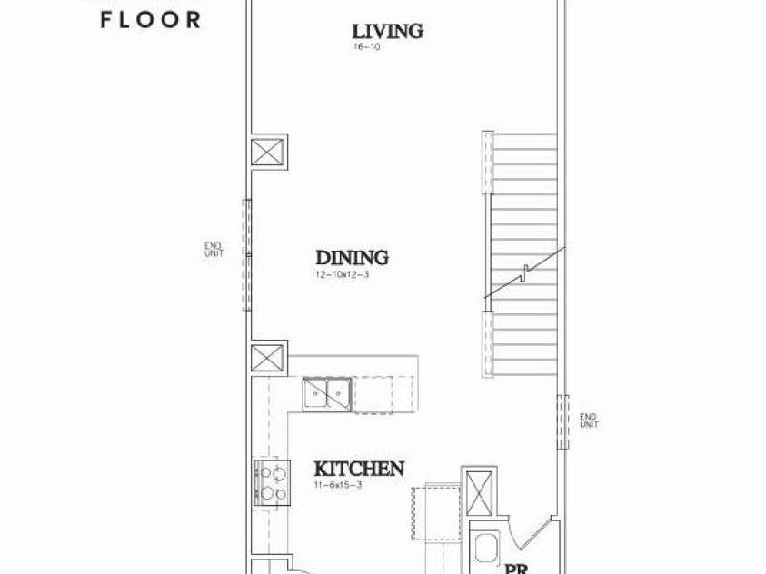 6045 King Charles Court, Charlotte, NC 28213.  MLS# CAR4239098, YatesRealty ID 8538. Second Floor - Floor Plan Fig