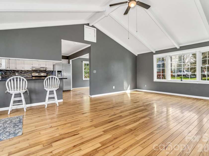 1 Oak Lane, Candler, NC 28715.  MLS# CAR4350223, YatesRealty ID 8543. Open floor plan