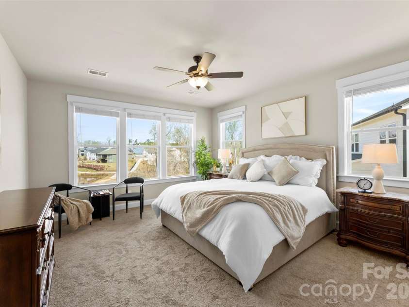 4117 Spring Cove Way, Belmont, NC 28012.  MLS# CAR4360370, YatesRealty ID 8545. Main Level Primary Suite with dazzling natural light.
