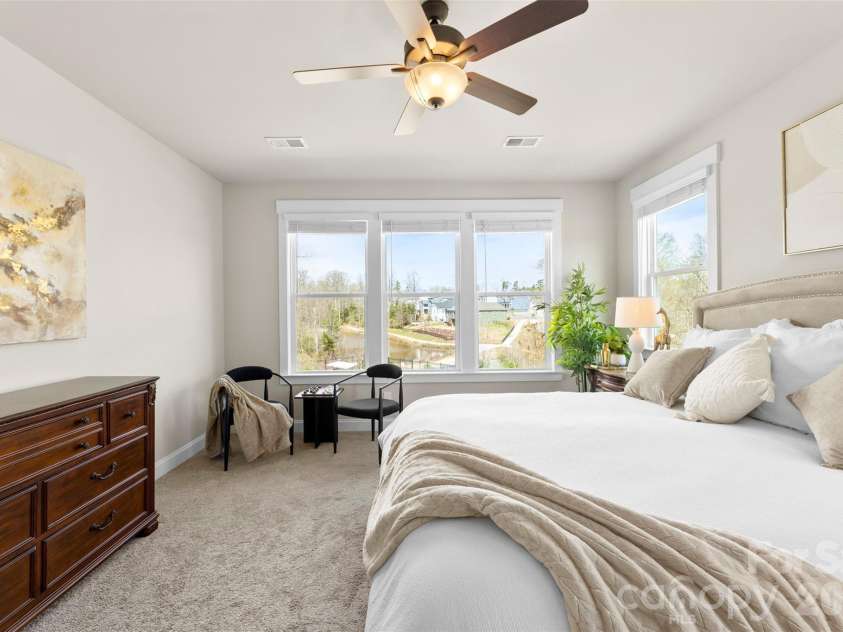 4117 Spring Cove Way, Belmont, NC 28012.  MLS# CAR4360370, YatesRealty ID 8545. Main Level Primary Suite with dazzling natural light.